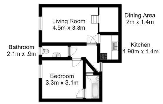 The Broughton Road Residence Edimburgo Esterno foto